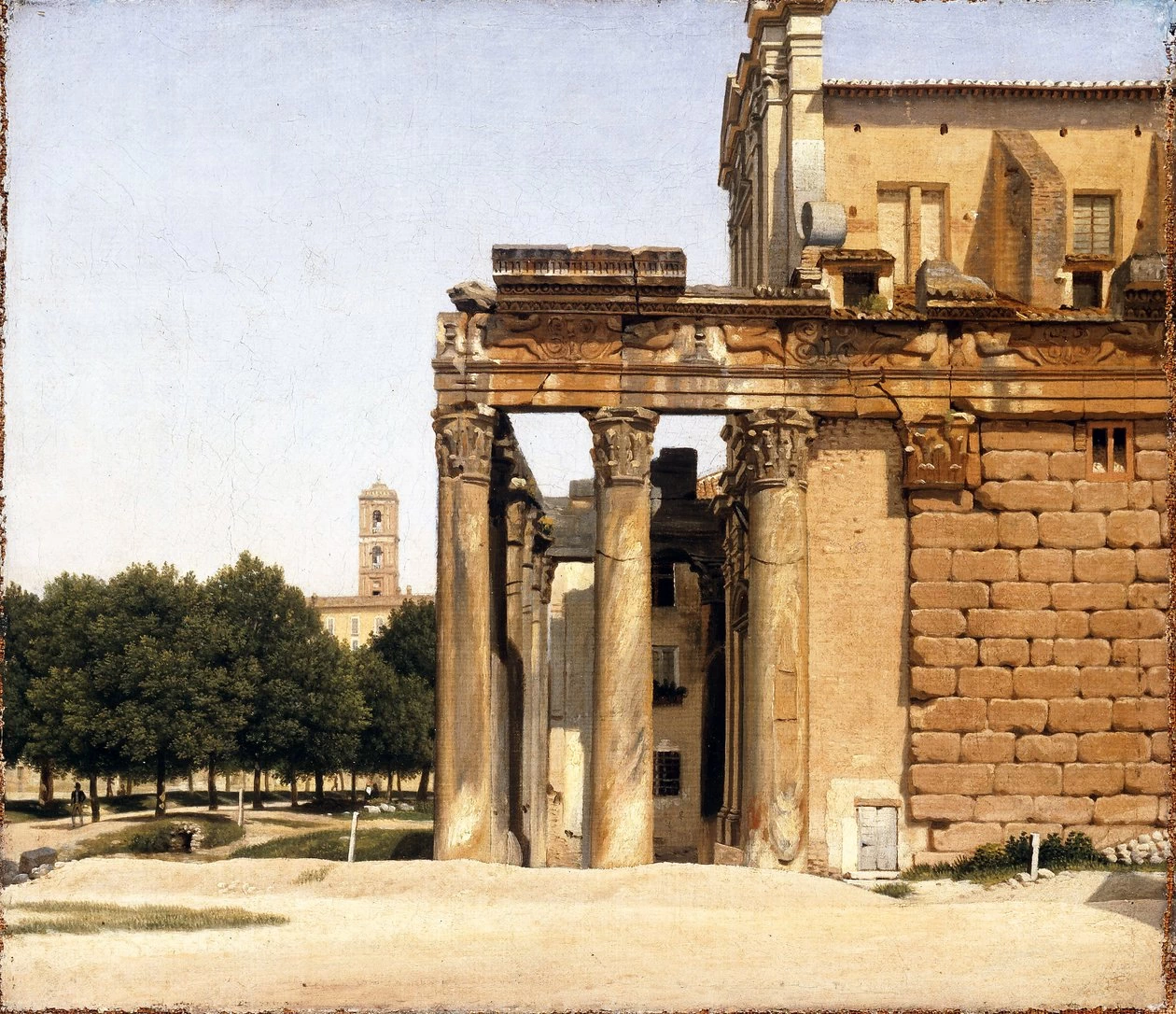 Veduta della via Sacra, Roma